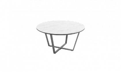 Mesa de centro redonda de 80cm de diámetro