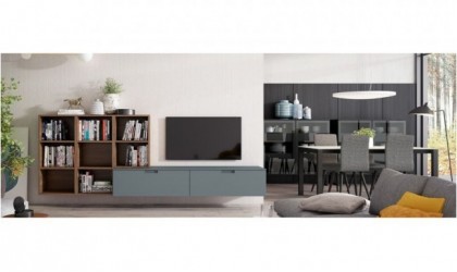 Muebles de salón en color smoke en Mallorca COMPSALON5