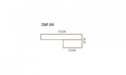 Sofá cama abatible con armario de dos puertas