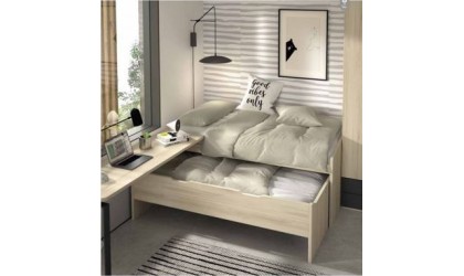 Dormitorio juvenil bicama en Mallorca.