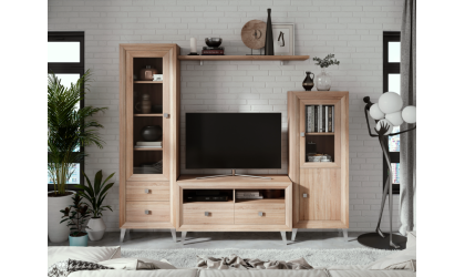 +4 Comedores en tonos blancos y madera 240cm