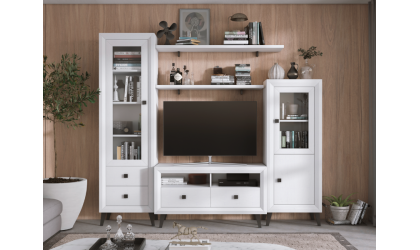 +3 Comedor doble estante 240cm