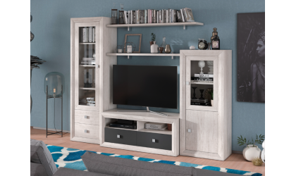 +3 Comedor doble estante 240cm