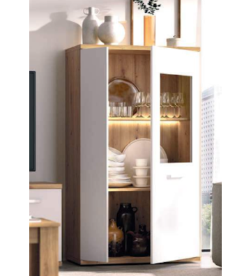 Mueble de salón moderno en Nordic y Blanco o en Blanco