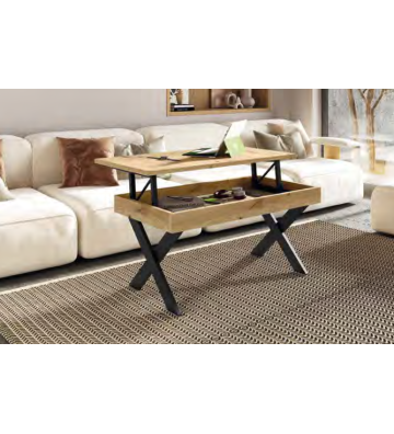 Mesa de Centro Elevable 115 × 60 cm