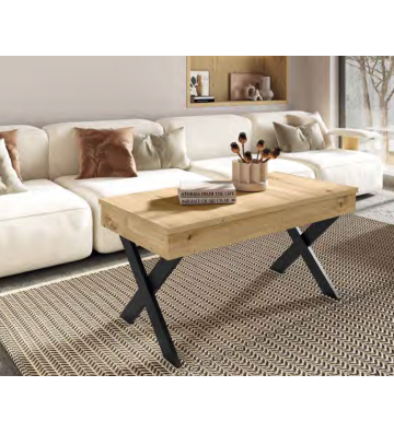 Mesa de Centro Elevable 115 × 60 cm