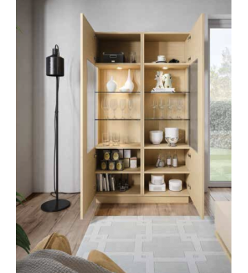 Vitrina Alta con Doble Zona Expositiva