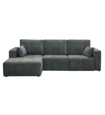 Sofá Modular con Chaise Longue y Asientos Deslizantes