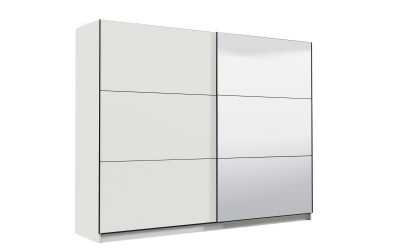 Armario 220cm Puertas Correderas color Gris