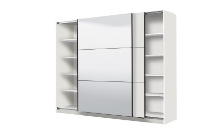 Armario 220cm Puertas Correderas color Gris